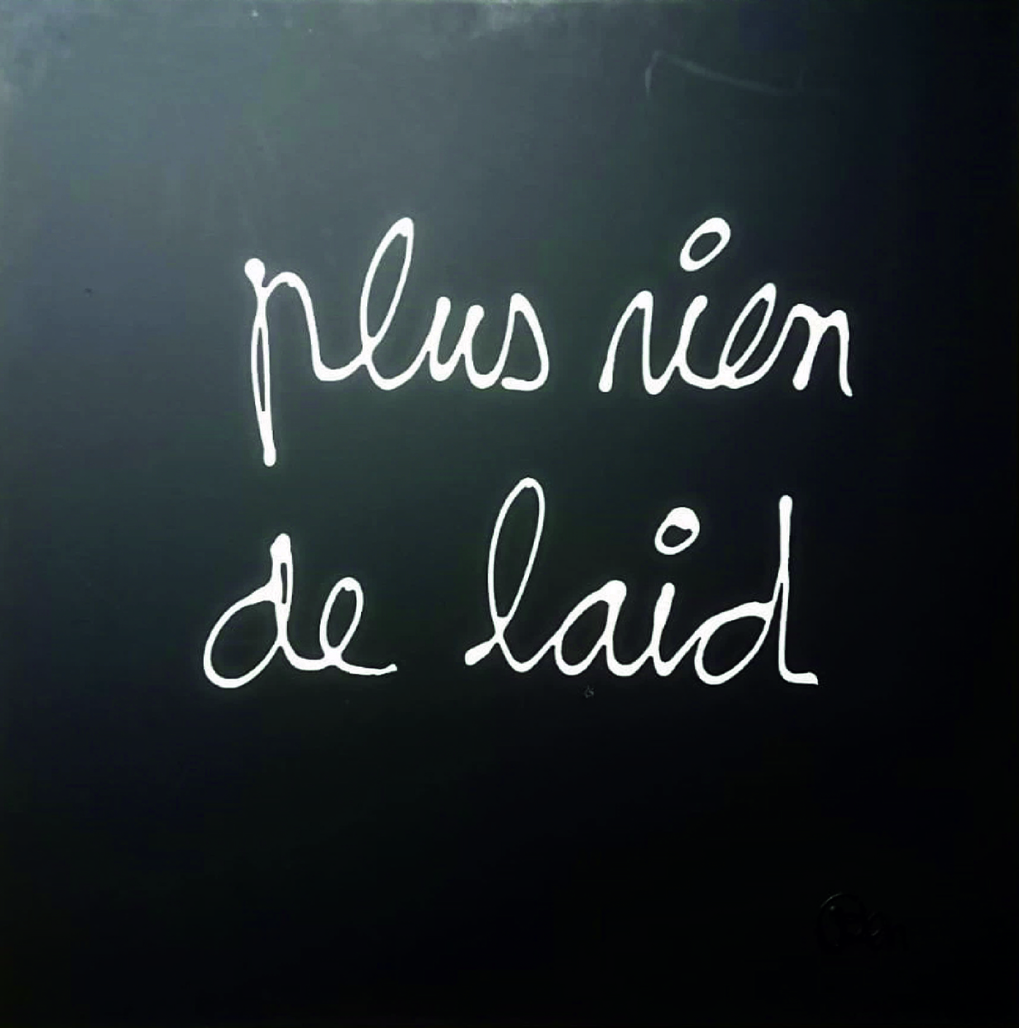 Plus rien de laid by Vautier Ben